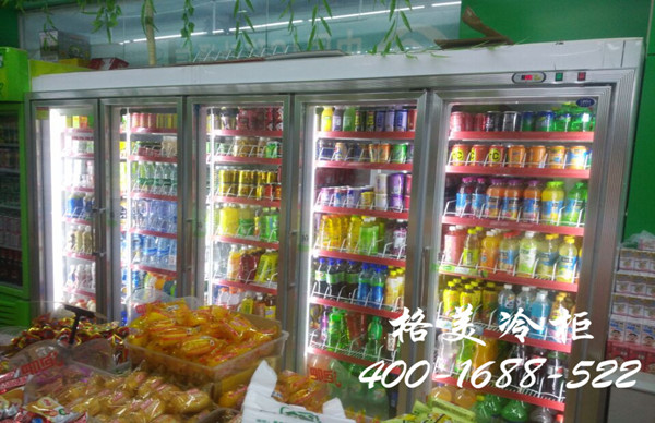 惠州万兴平价超市冷柜案例
