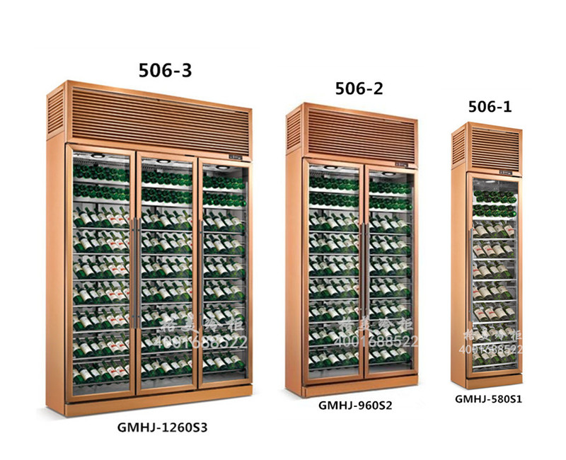 506-奢华型红酒柜（玫瑰金）